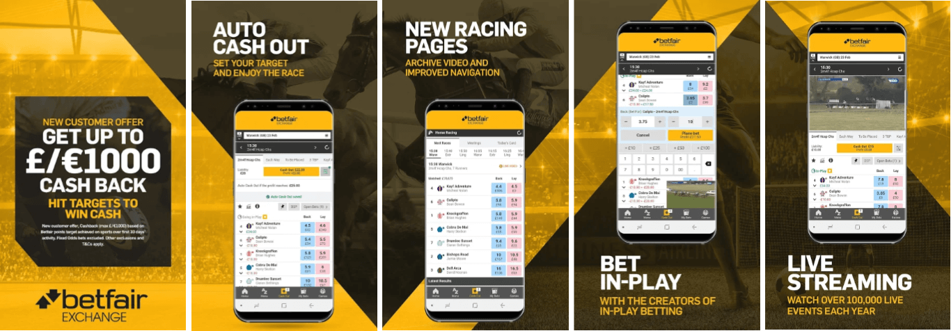 Betfair Exchange App